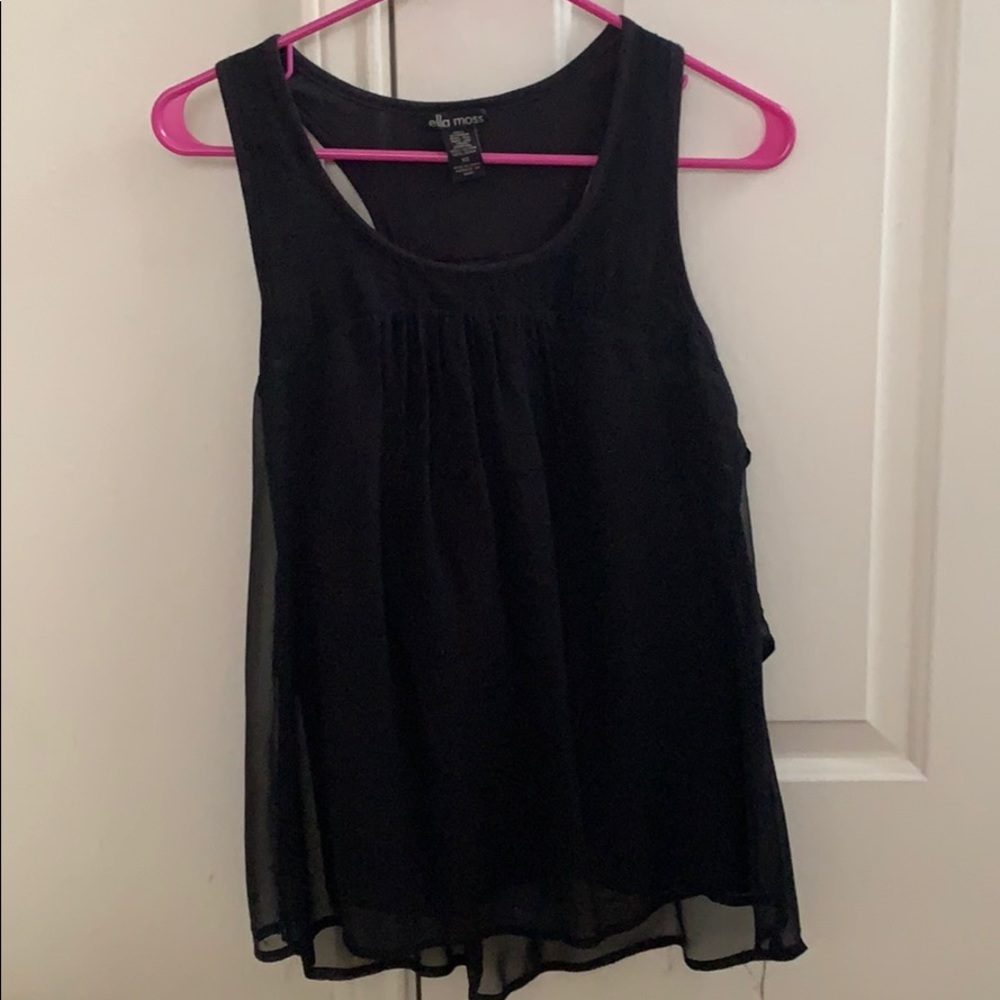 Ella Moss dressy tank blouse
